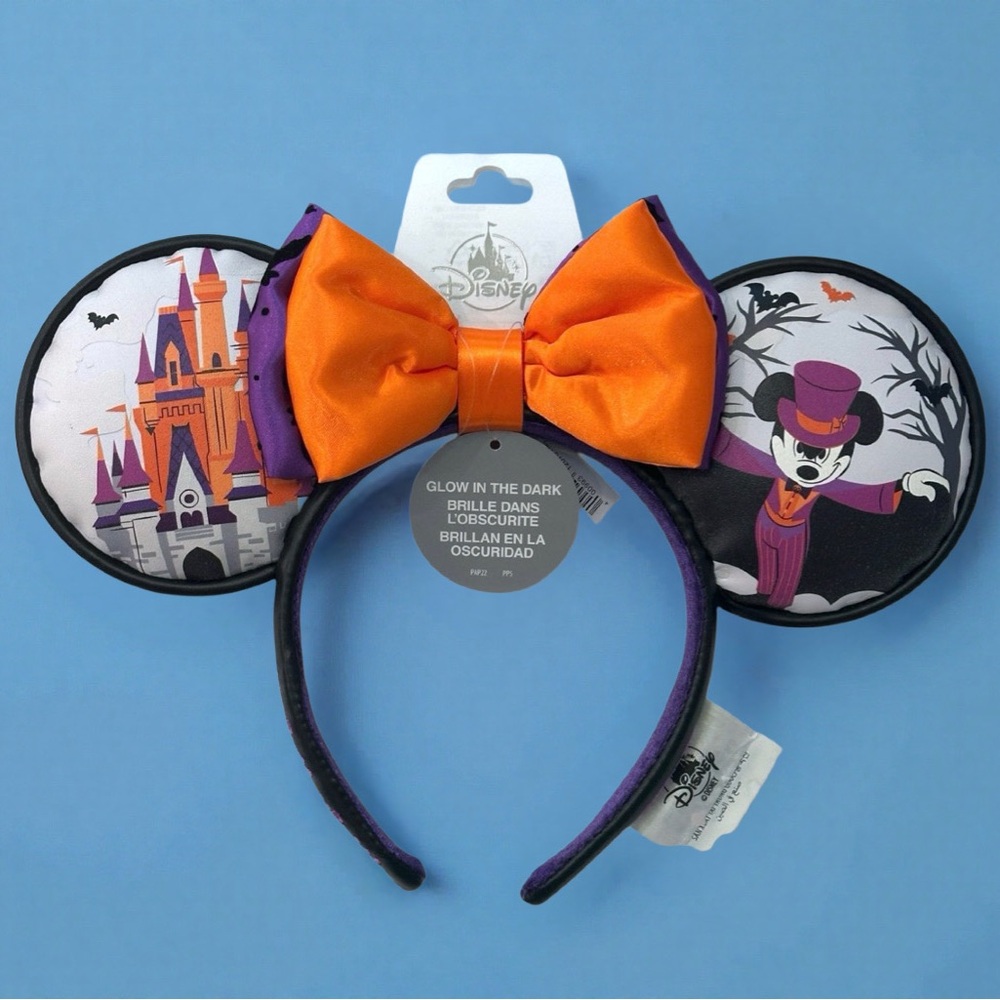 Disney Parks Mickey’s Not So Scary Halloween Party 2025 Glow in the Dark Ears